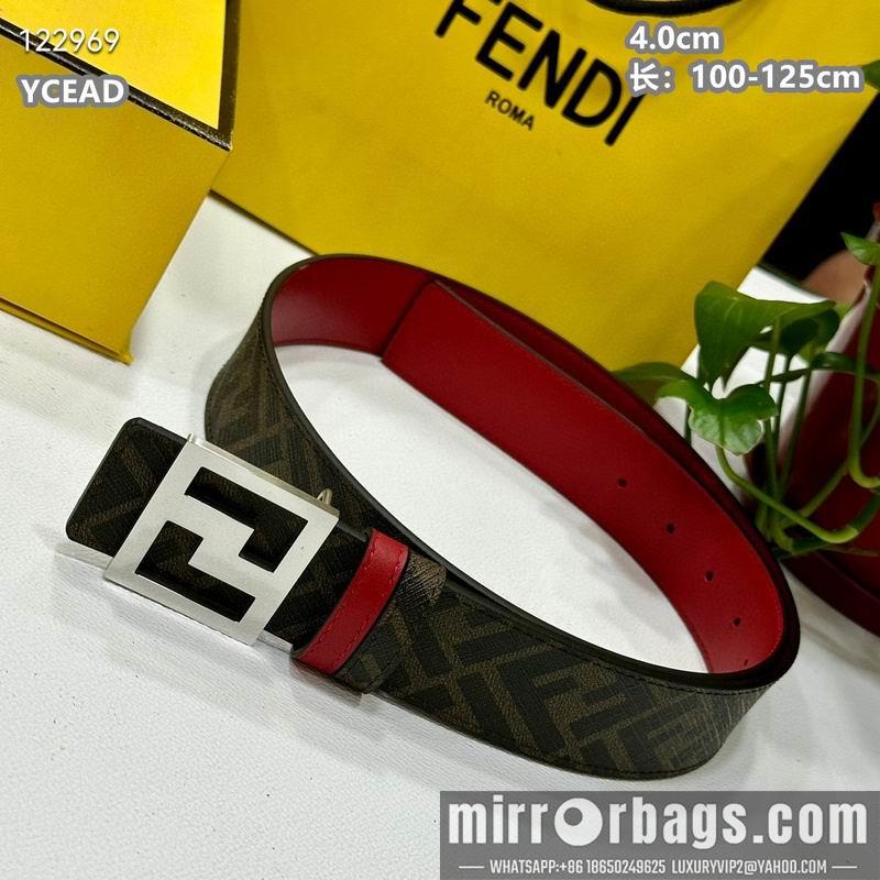 Replica Fendi belt 40mmX100-125cm  8L88