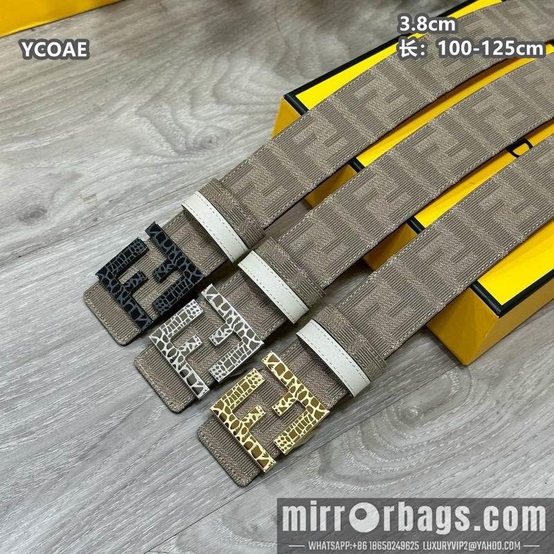Replica Fendi belt 38mmX100-125cm 8L31