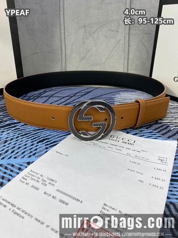 Replica Gucci belt 40mmX95-125cm 8L17