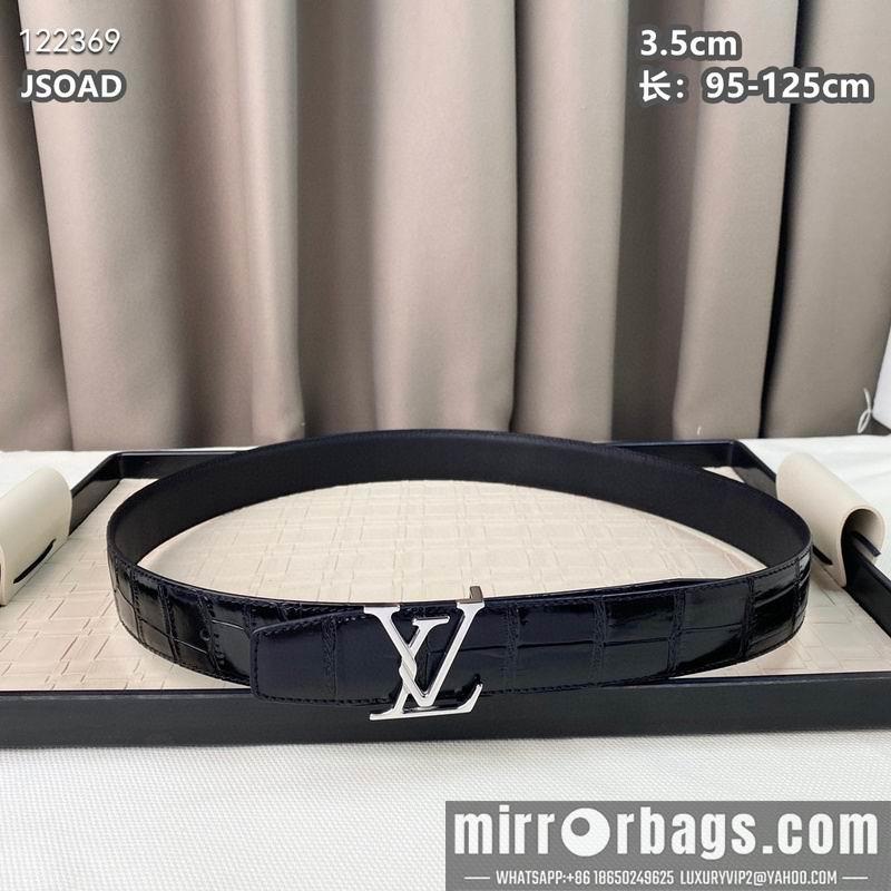 Replica LV belt 35mmX95-125cm 8L04
