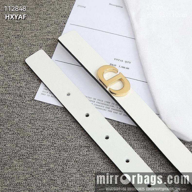 Replica Dior Belt 20mmX95-110cm 8L07