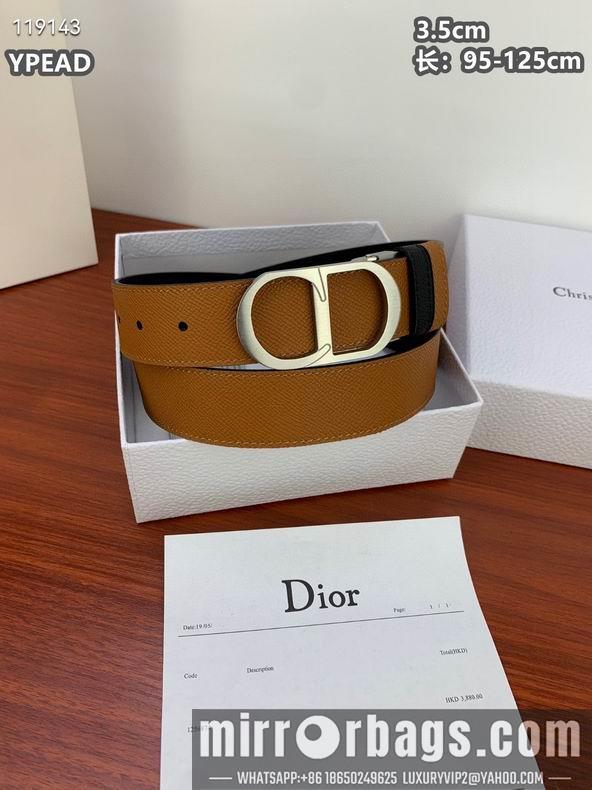 Replica Dior belt 35mmX95-125cm 8L14