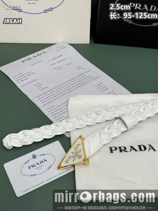 Replica Prada belt 25mmX95-125cm 8L01