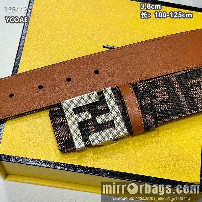 Replica Fendi belt 38mmX100-125cm  8L13