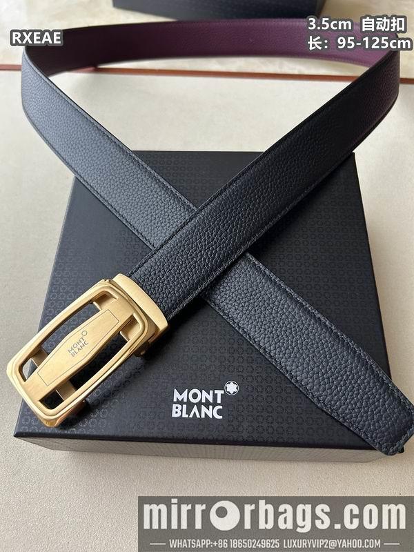 Replica Montlanc belt 35mmX100-125cm 8L81