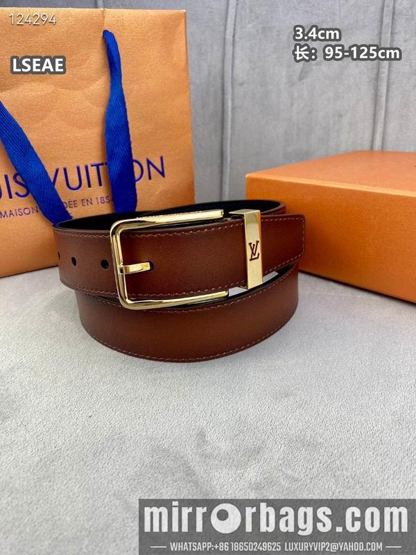 Replica LV belt 34mmX95-125cm 8L27