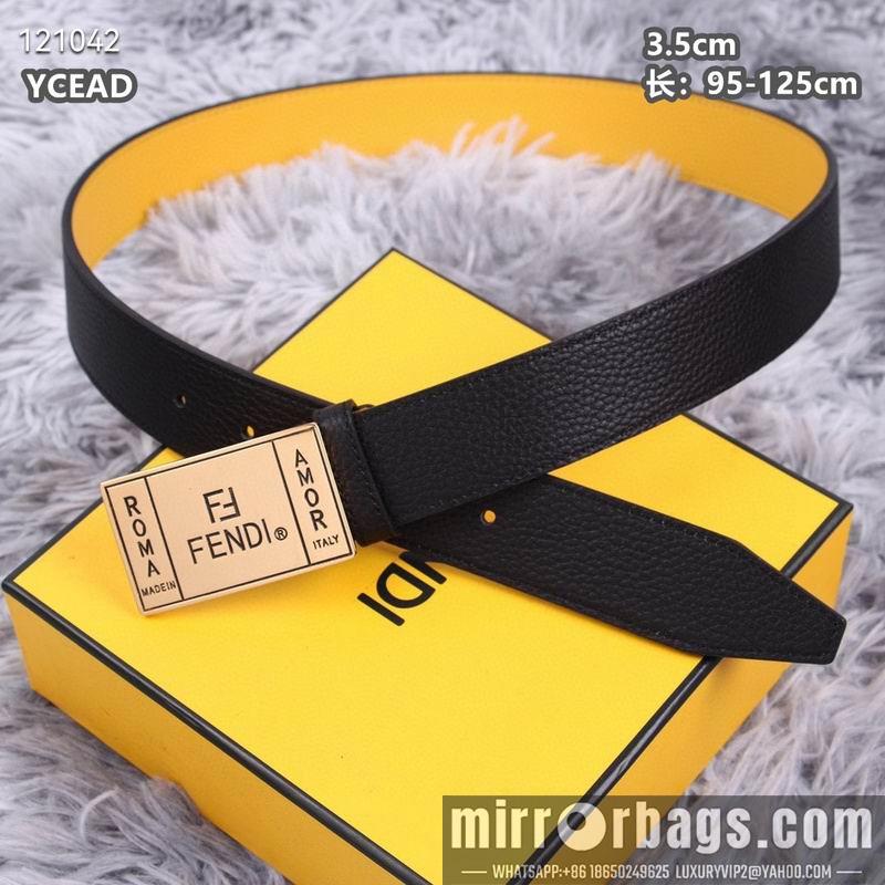 Replica Fendi belt 35mmX95-125cm  8L35