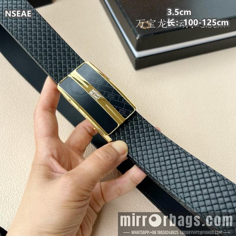 Replica Montlanc belt 35mmX100-125cm 8L67