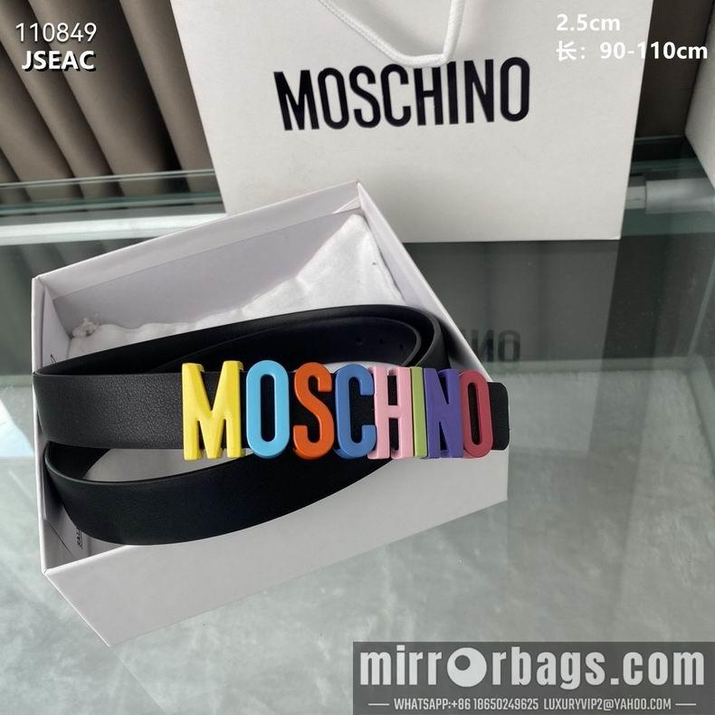 Replica Moschino Belt 25mmX90-110cm 8L01