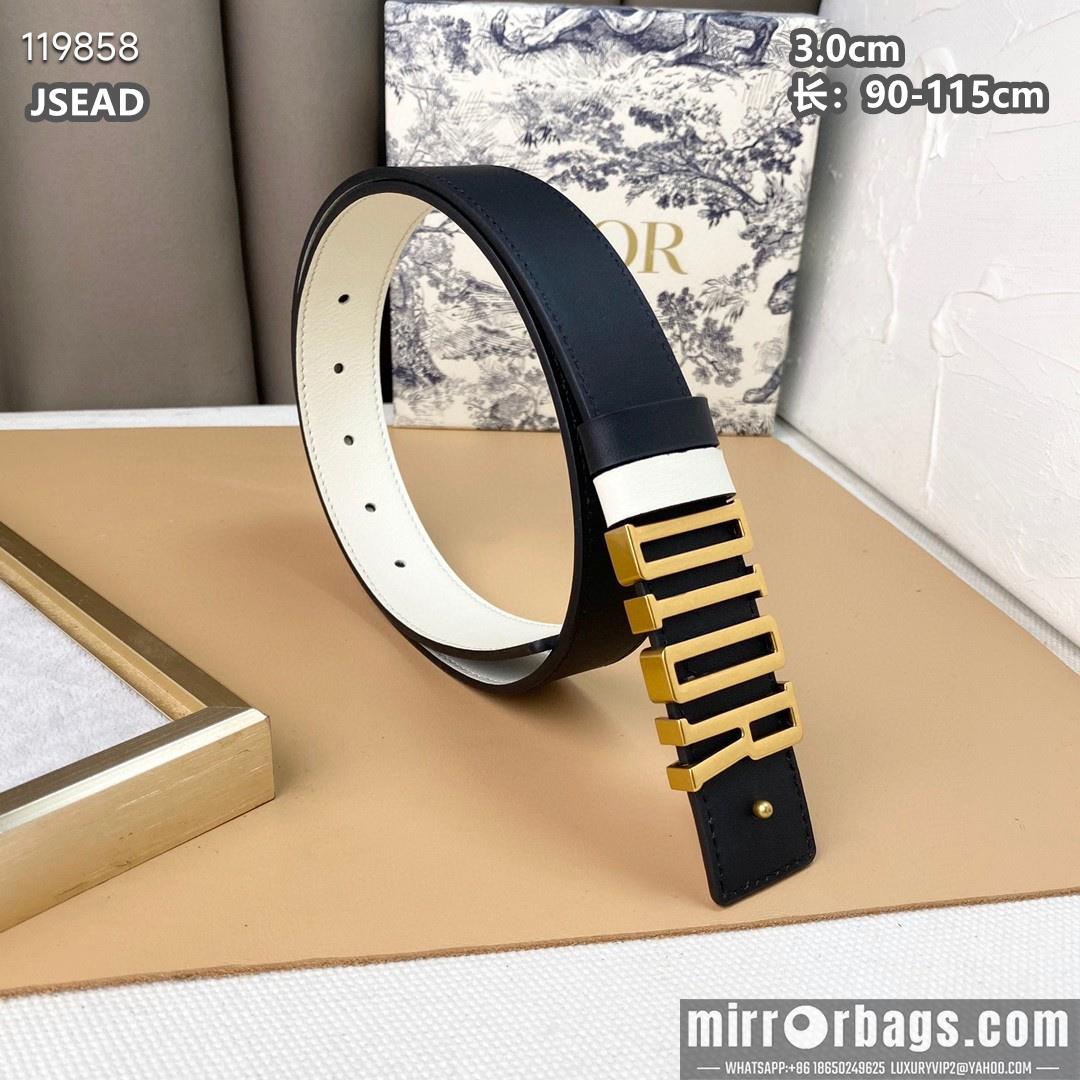 Replica Dior belt 30mmX90-115cm 8L072002