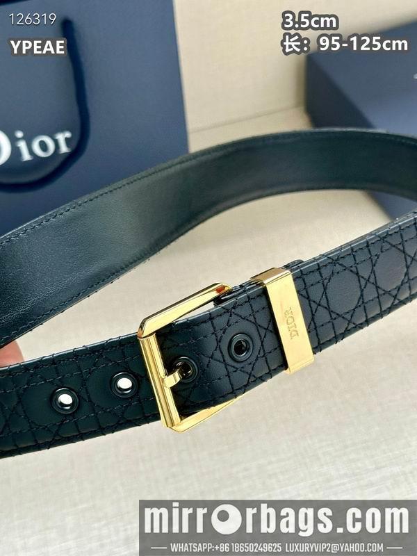 Replica Dior belt 35mmX95-125cm 8L15