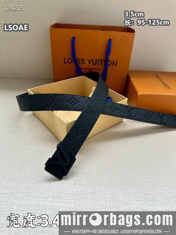Replica LV belt 35mmX95-125cm 8L08