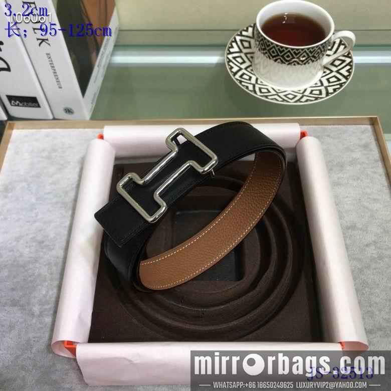 Replica Hermes Belt 32mmX95-125cm 8L06