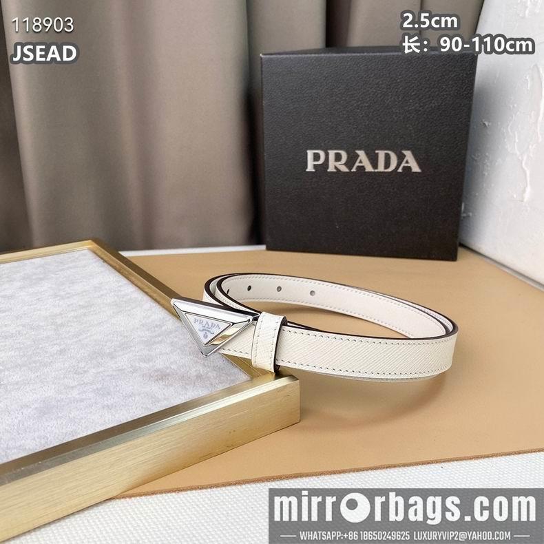 Replica Prada belt 25mmX90-110cm 8L010801