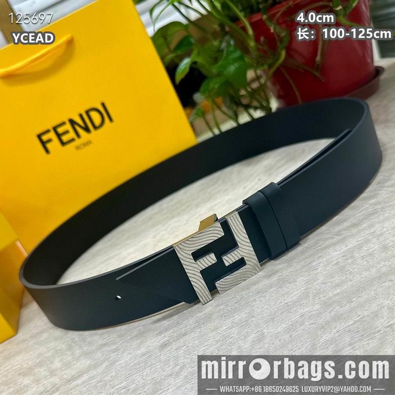 Replica Fendi belt 40mmX100-125cm  8L17