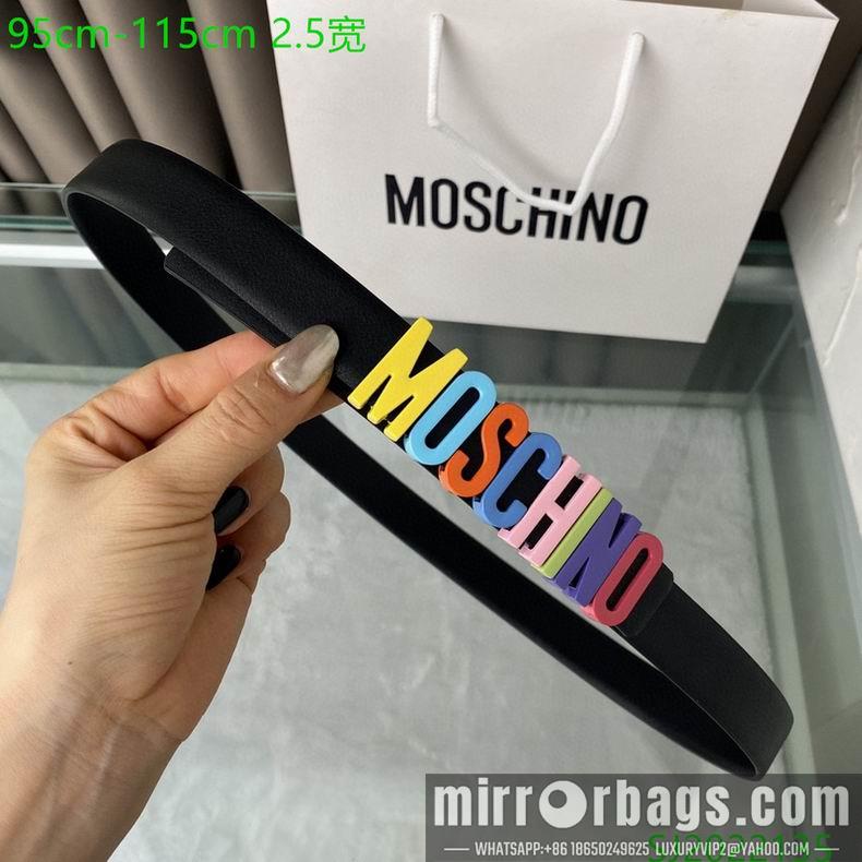 Replica Moschino belt 25mmX95-115cm 7D