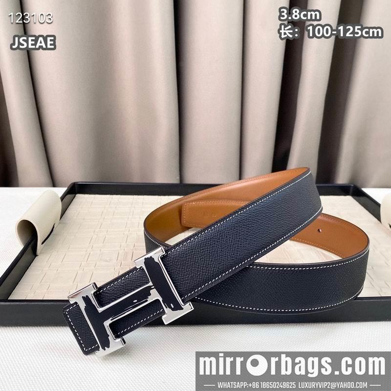Replica Hermes belt 38mmX100-125cm 8L12