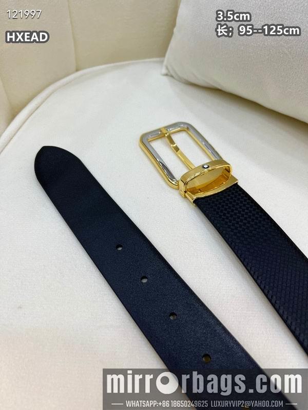 Replica Montblanc belt 35mmX95-125cm 8L04