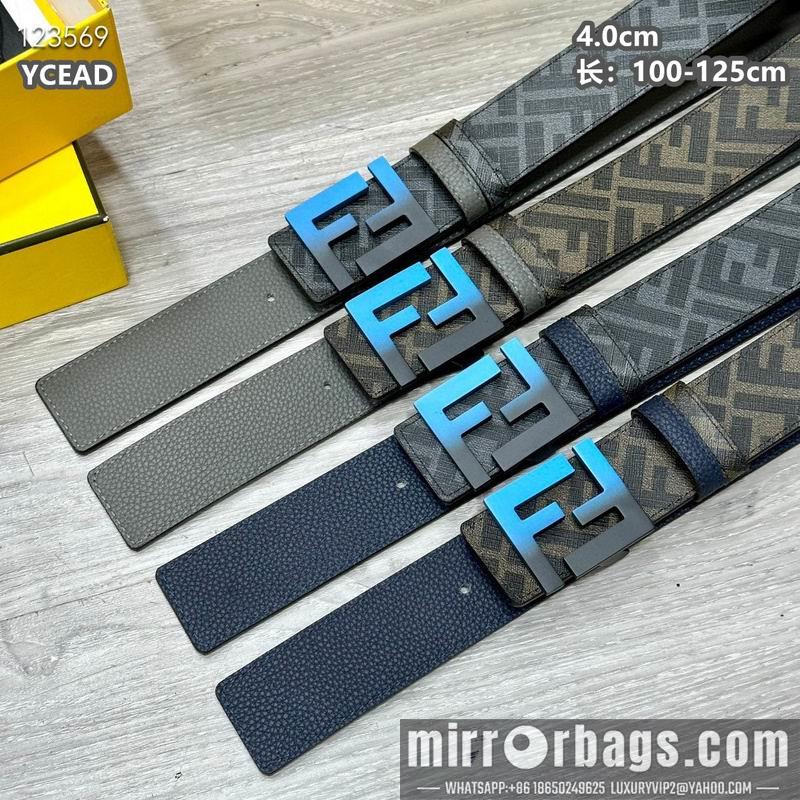 Replica Fendi belt 40mmX100-125cm  8L51
