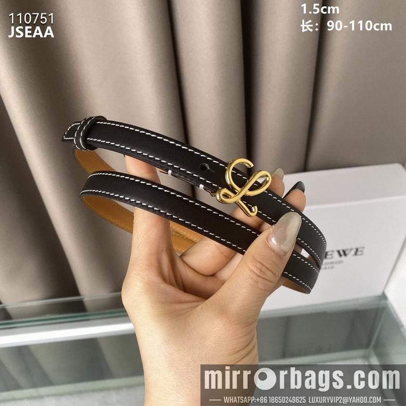 Replica Loewe Belt 15mmX90-110cm 8L02