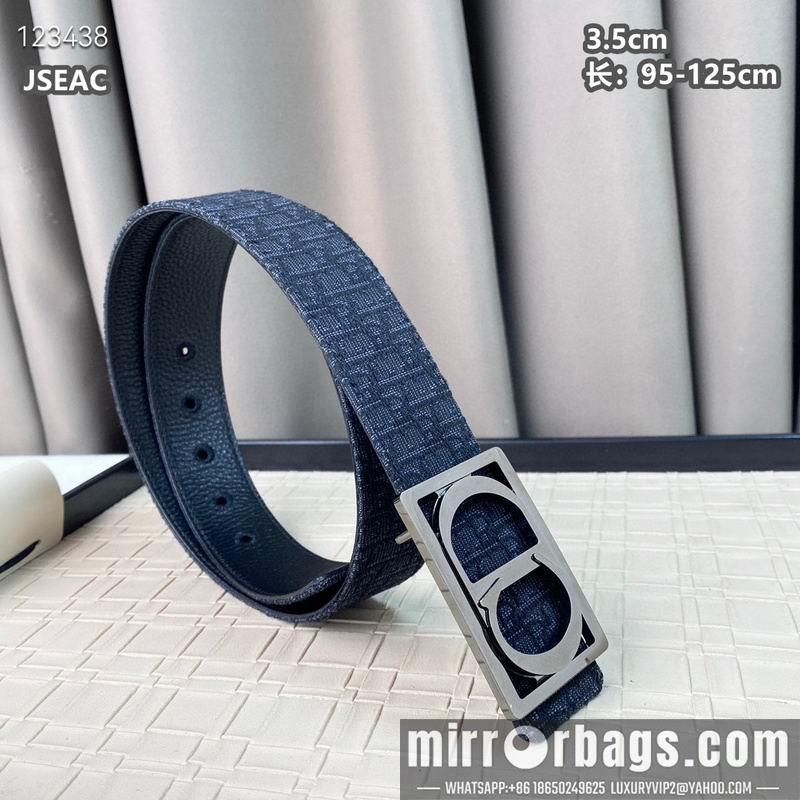 Replica Dior belt 35mmX95-125cm 8L25