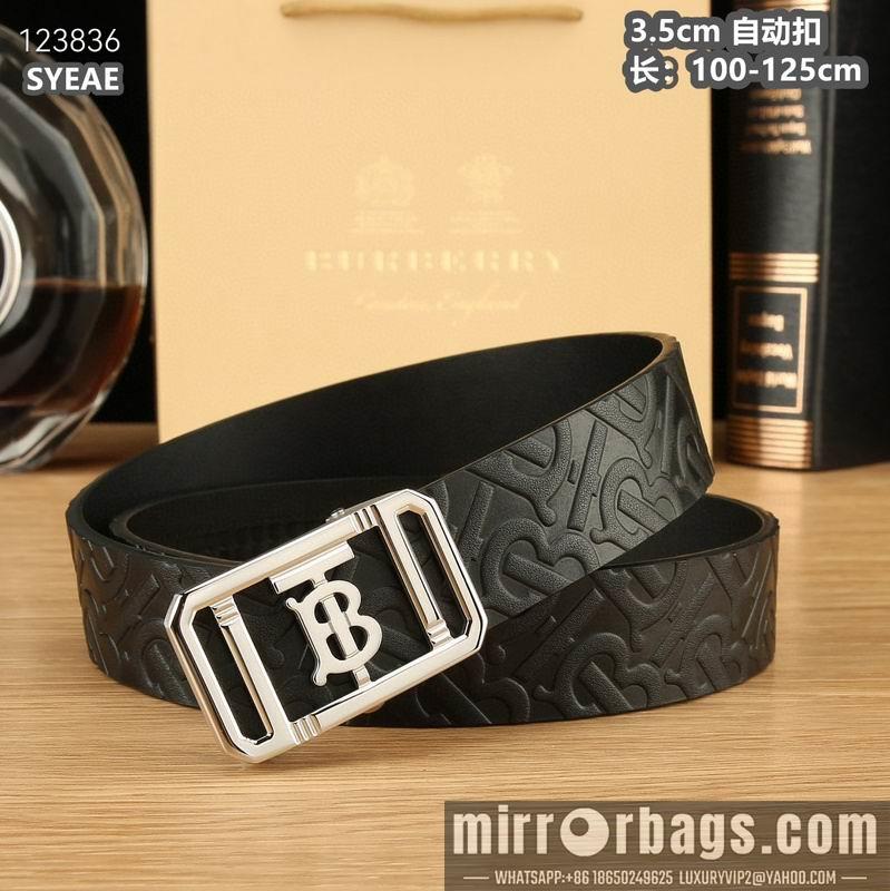 Replica Burberry belt 35mmX100-125cm 8L81