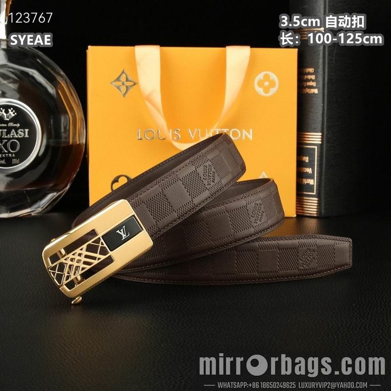 Replica LV belt 35mmX100-125cm 8L60