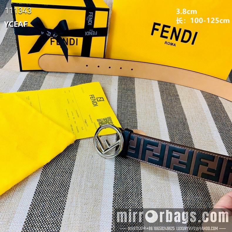 Replica Fendi Belt 38mmX100-125CM 8L13
