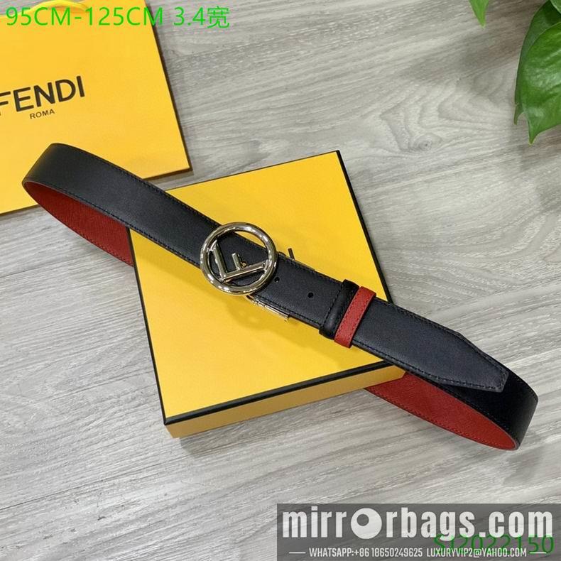 Replica Fendi Belt 34mmX95-125cm 7D03