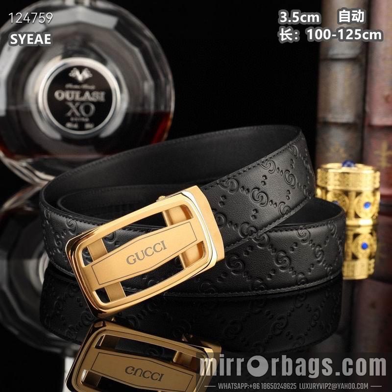 Replica Gucci belt 35mmX100-125cm 8L19
