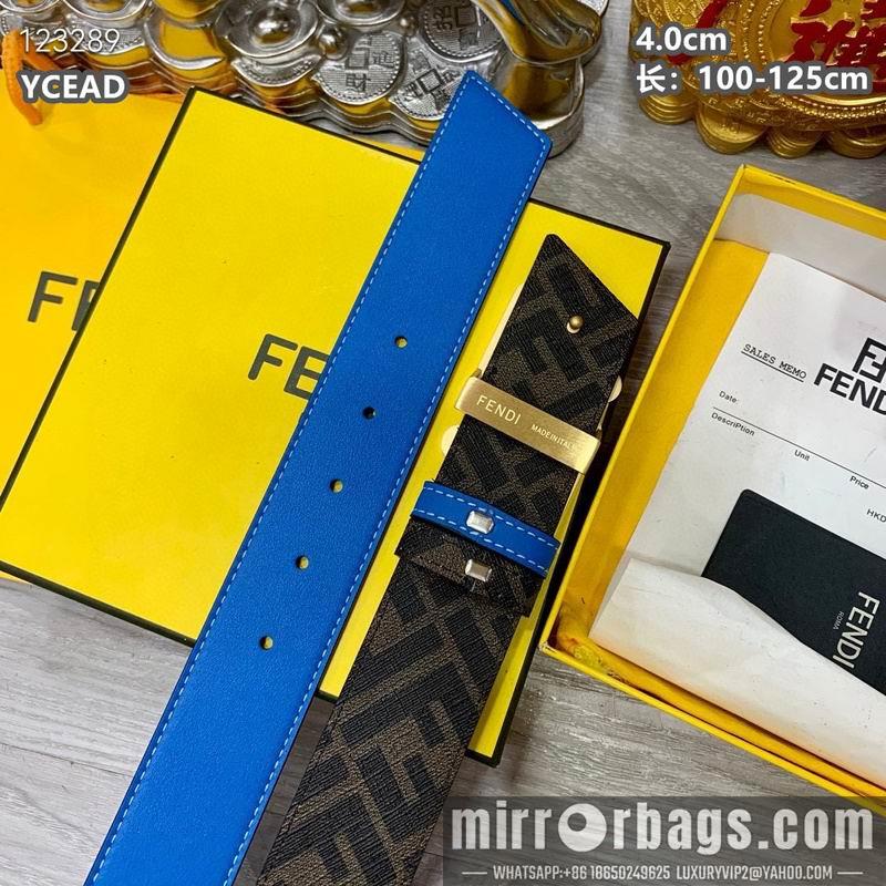 Replica Fendi belt 40mmX100-125cm  8L69