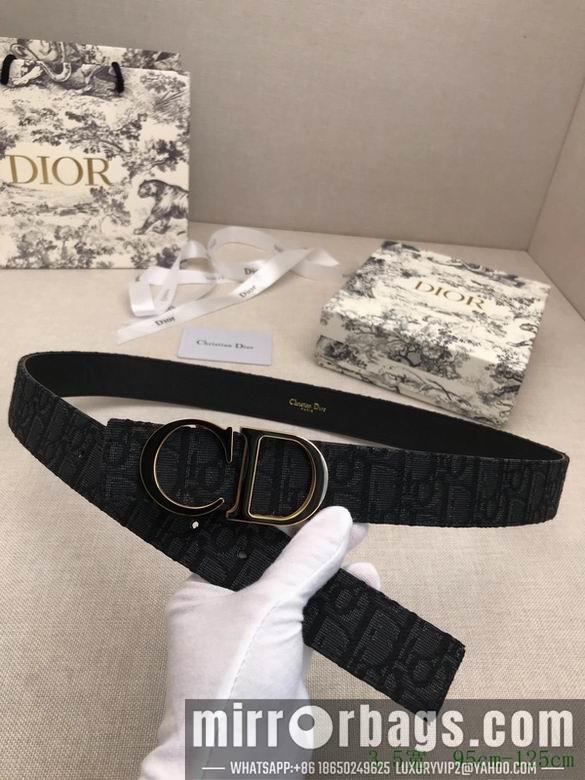Replica Dior Belt 34mmX95-125cm 7D13
