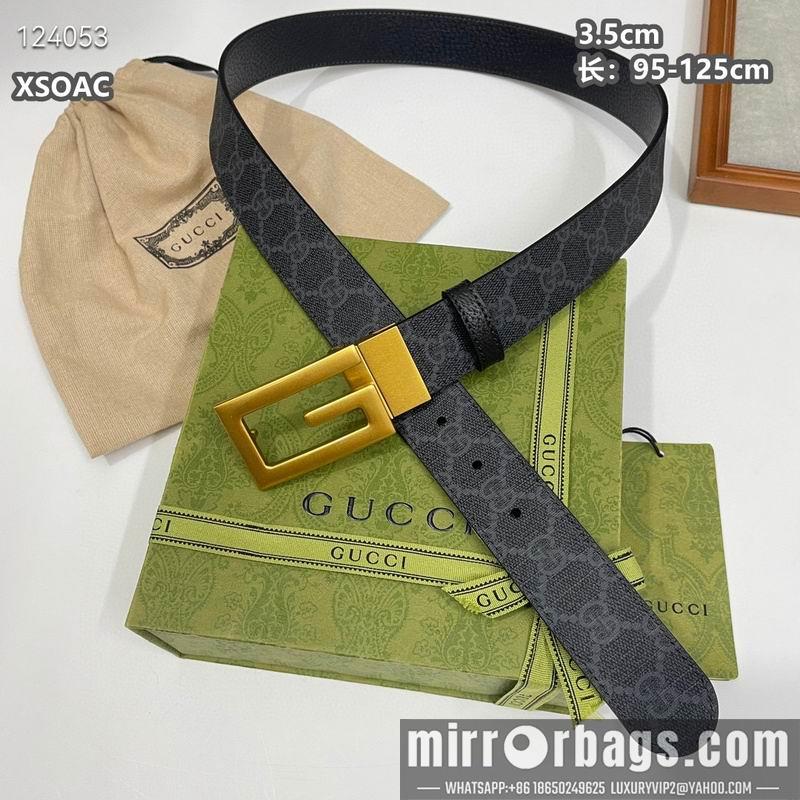 Replica Gucci belt 35mmX95-125cm 8L10