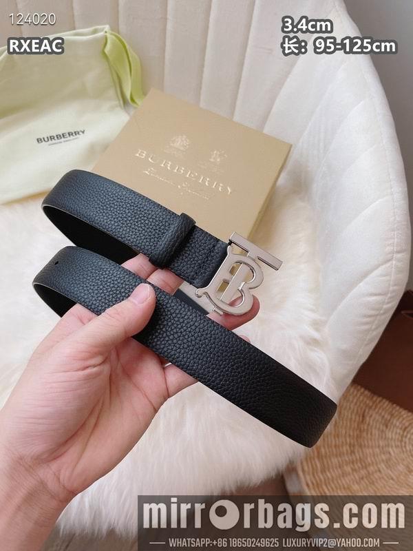 Replica Burberry belt 34mmX95-125cm 8L04
