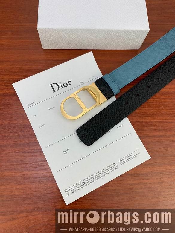 Replica Dior Belt 34mmX95-125cm 7D19