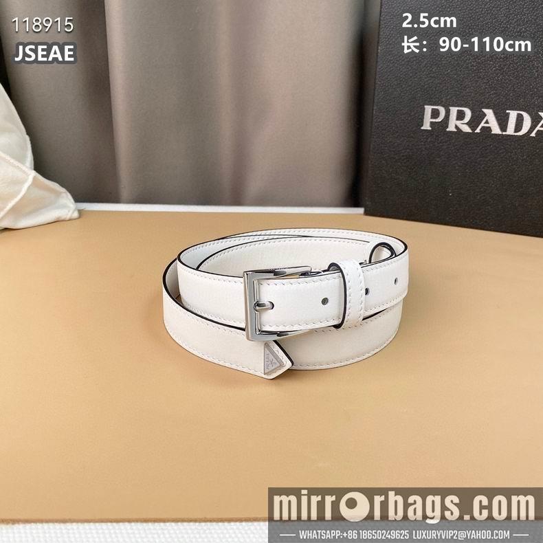 Replica Prada belt 25mmX90-110cm 8L010803