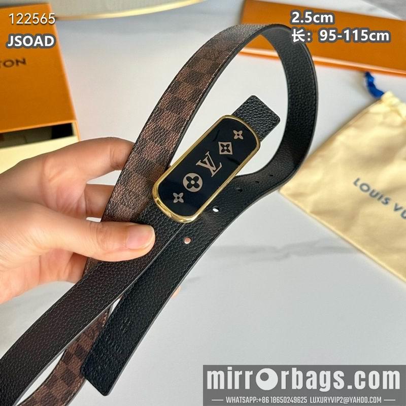 Replica LV belt 25mmX95-115cm 8L16