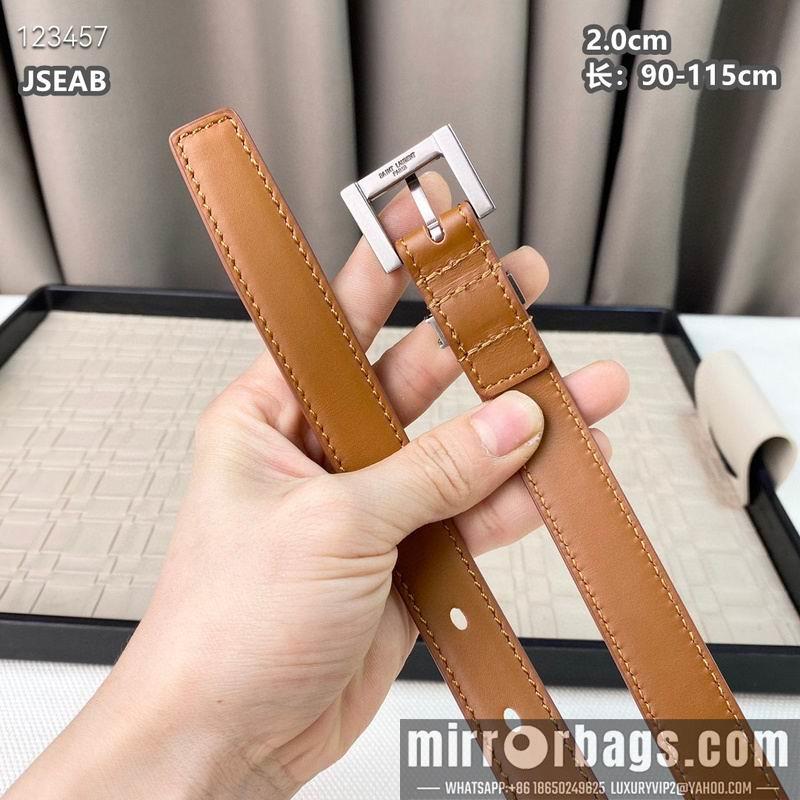 Replica YSL belt 20mmX90-115cm 8L05