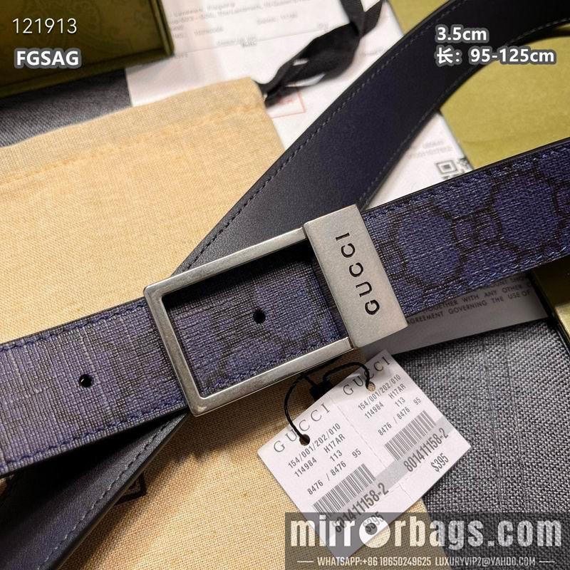 Replica Gucci belt 35mmX95-125cm 8L01