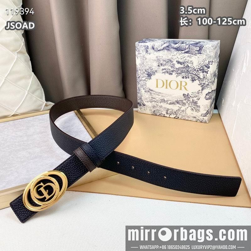 Replica Dior belt 35mmX100-125cm 8L040801