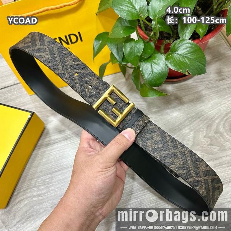 Replica Fendi belt 40mmX100-125cm 8L148