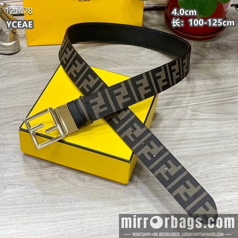 Replica Fendi belt 40mmX100-125cm  8L108