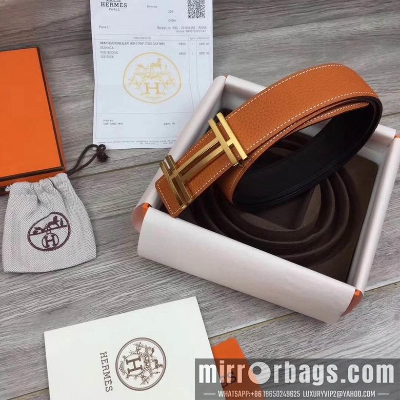 Replica Hermes Belt 38mmX100-125cm 7D07