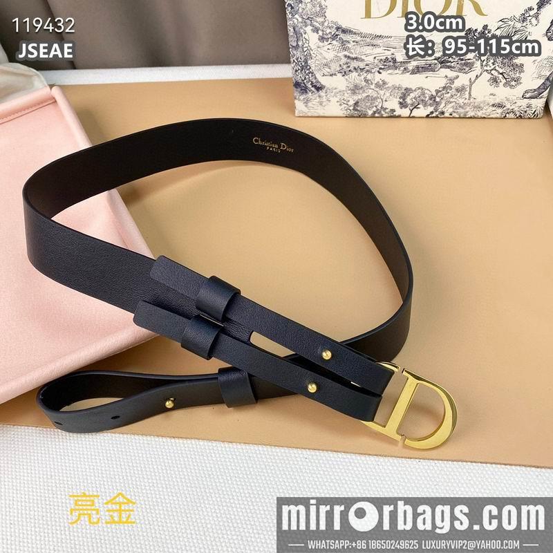 Replica Dior belt 30mmX95-125cm 8L040802
