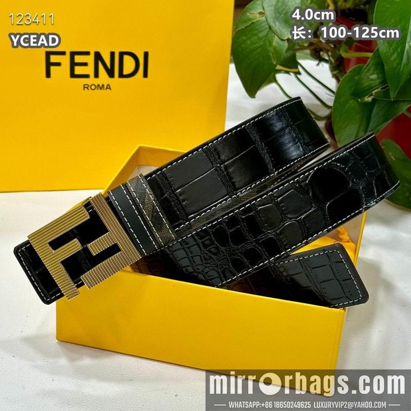 Replica Fendi belt 40mmX100-125cm  8L60