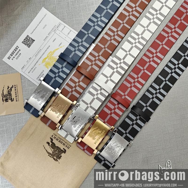 Replica Burberry belt 38mmX90-125cm lb07