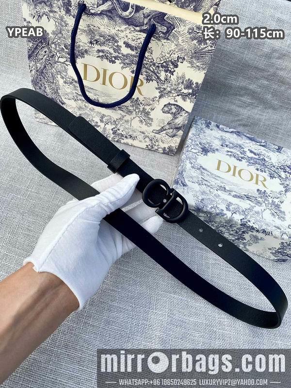 Replica Dior belt 20mmX90-115cm 8L23