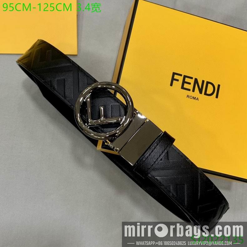 Replica Fendi Belt 34mmX95-125cm 7D07