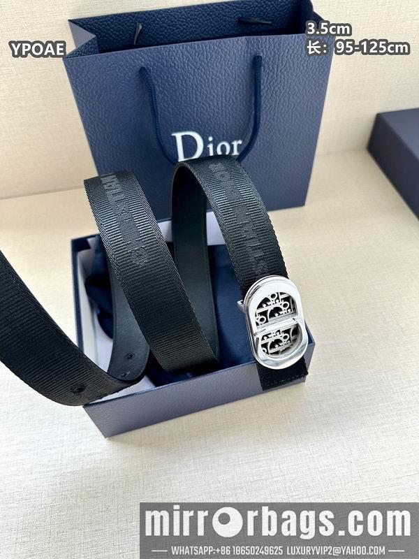 Replica Dior belt 35mmX95-125cm 8L42