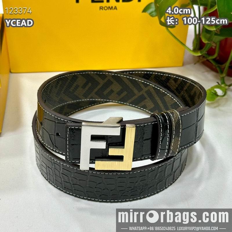 Replica Fendi belt 40mmX100-125cm  8L63
